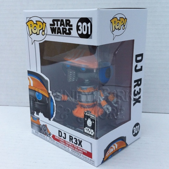 Star Wars Galaxy's Edge DJ R3X Funko POP! #301 - Picture 2 of 8
